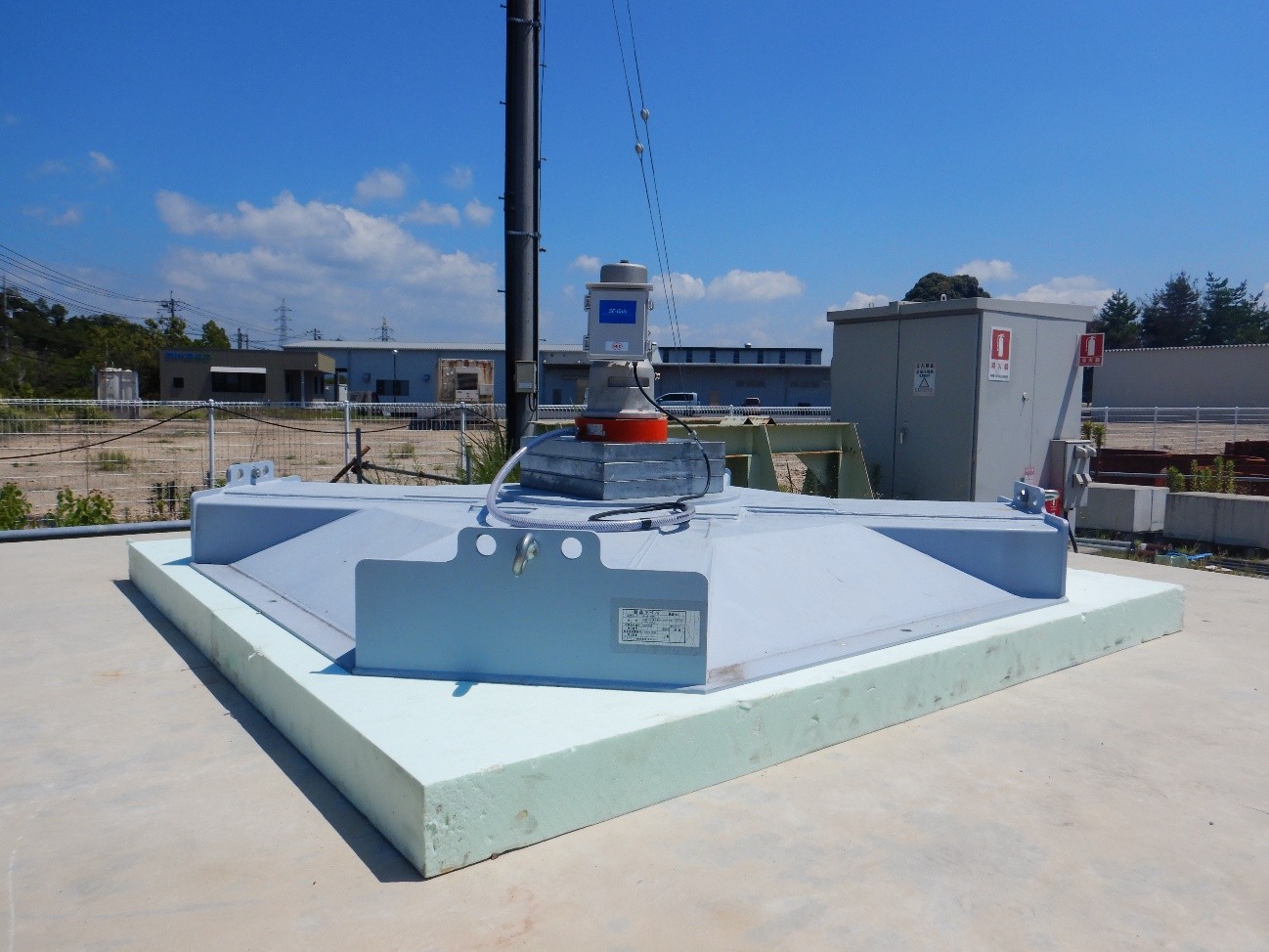 ⑦アンカー荷重計の試験状況